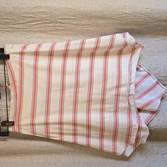 Free People Multi color Assymetrical layered skirt cotton Small - Picture 4 of 8